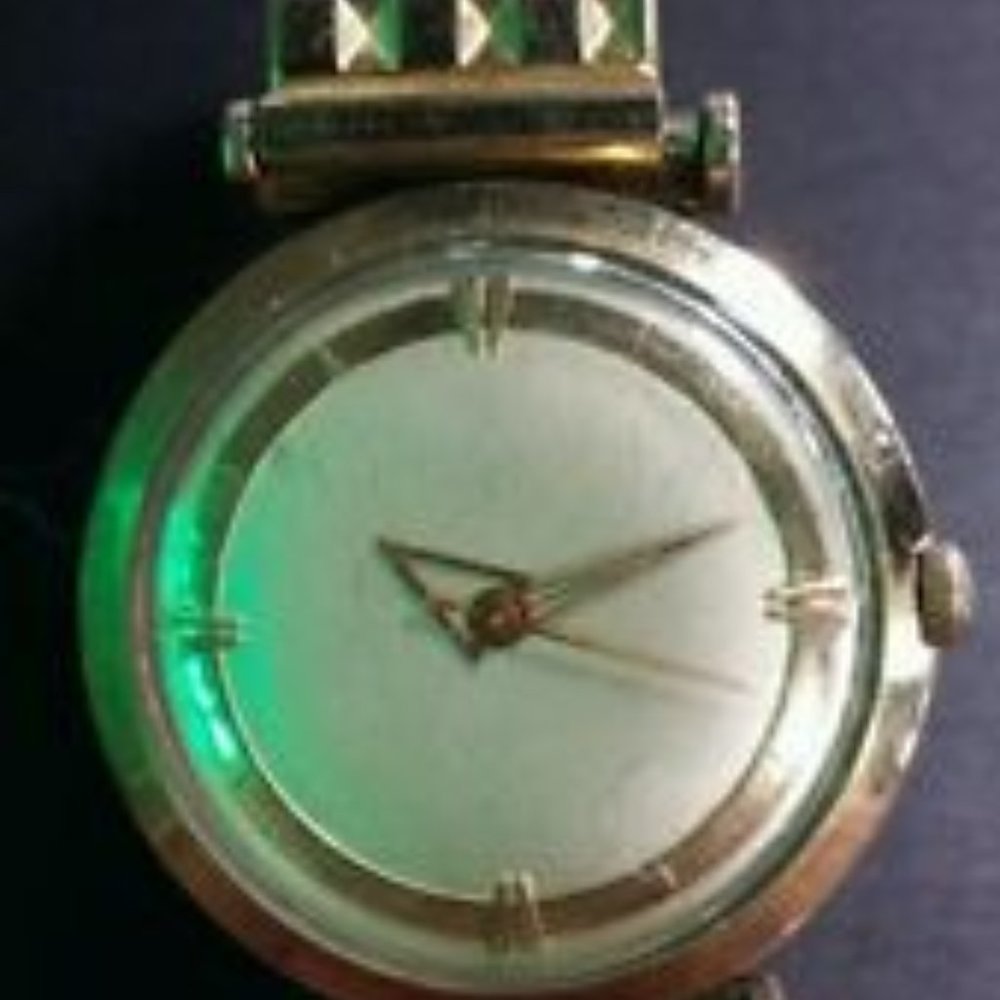 Vintage Wittnauer watch Unique Retro Dial